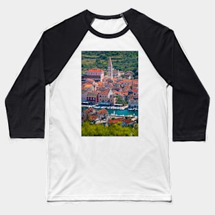 Stari Grad Hvar Baseball T-Shirt